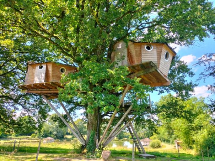 Hébergements Insolites du Domaine de la Libaudière près du Puy du Fou